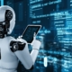 Network security considerations for AI-powered business communications, focusing on prevention, governance, and customer experience